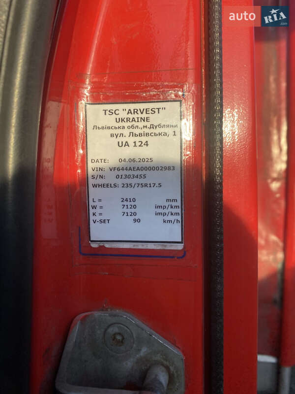 Тентований Renault Midlum 2004 в Луцьку