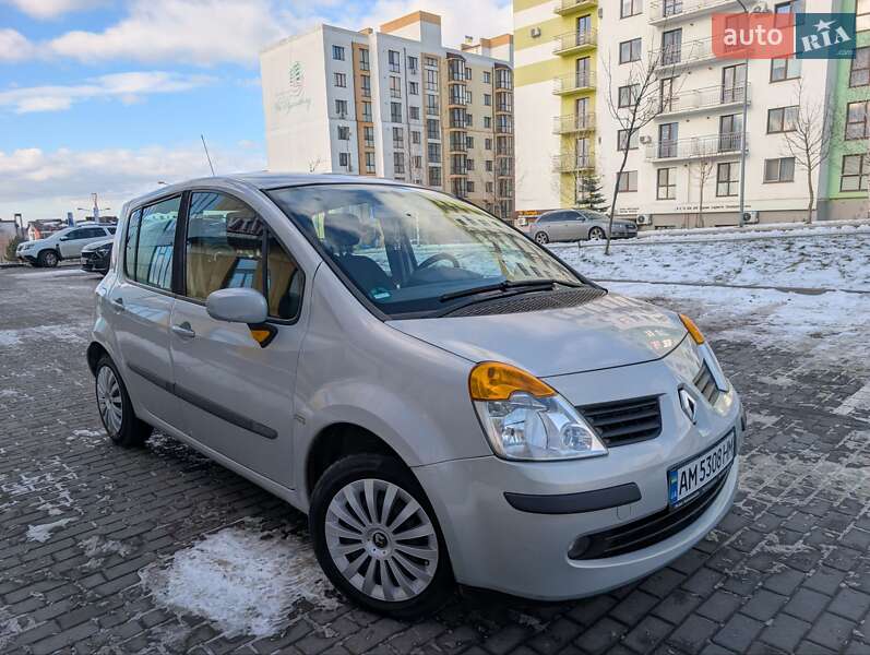 2005 Renault Modus, VIN VF1JP0K0533167661:plate — фото 1 (autoria)