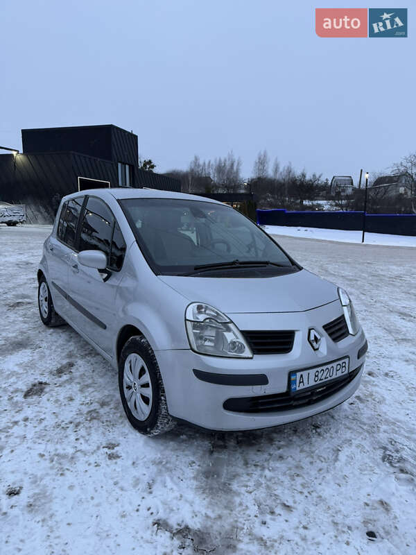 2006 Renault Modus, VIN VF1JP0CB536825747:plate — фото 1 (autoria)