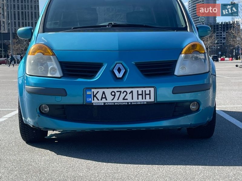 2005 Renault Modus, VIN VF1JP0U0A34715295:plate — фото 1 (autoria)