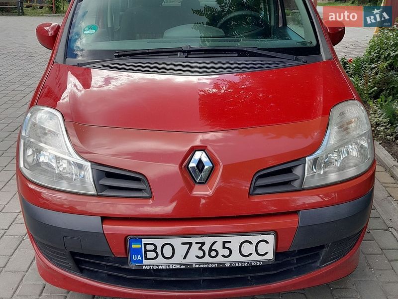 2009 Renault Modus, VIN VF1JP0CB541162091:plate — фото 1 (autoria)