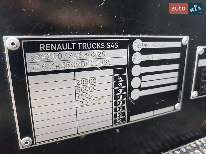 Тягач Renault Range T/T-Series  2015 в Ковеле