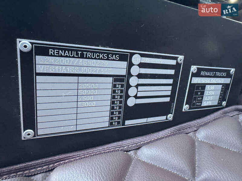 Тягач Renault Range T/T-Series  2018 в Вараші