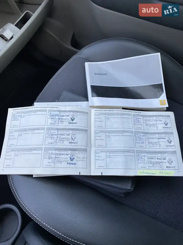 Минивэн Renault Scenic 2009 в Ровно документ