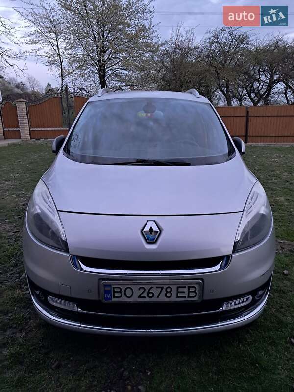 Минивэн Renault Scenic 2012 в Тернополе фото Минивэн Renault Scenic 2012 в Тернополе