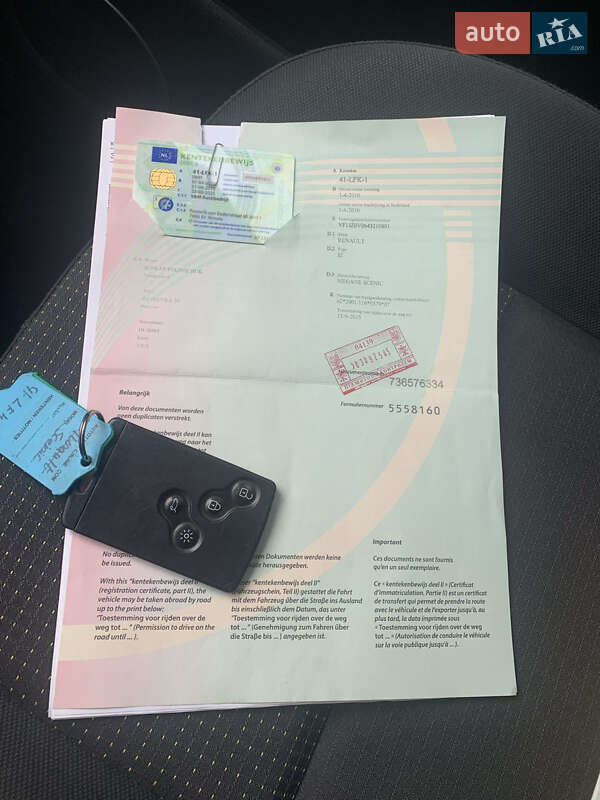 Минивэн Renault Scenic 2010 в Ровно