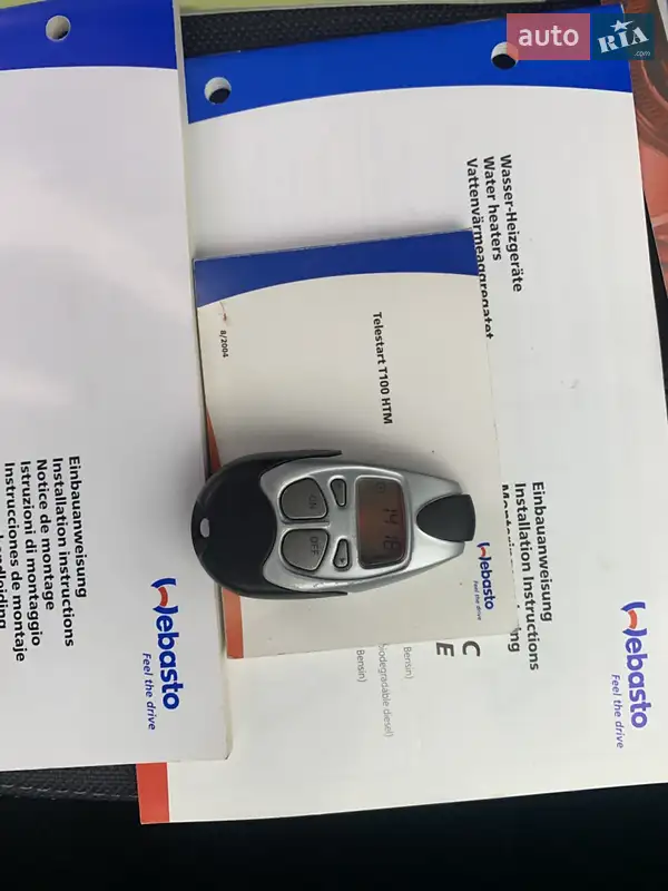 Минивэн Renault Scenic 2006 в Виннице документ