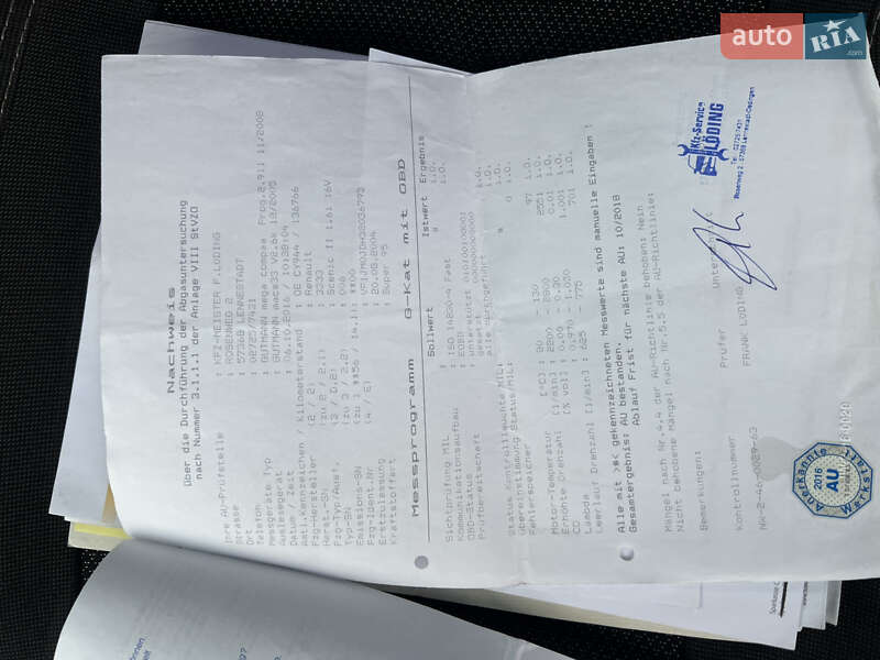 Минивэн Renault Scenic 2004 в Виннице фото 74 Минивэн Renault Scenic 2004 в Виннице