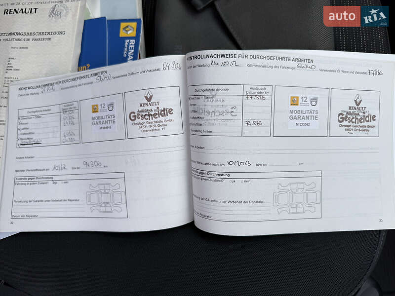 Минивэн Renault Scenic 2007 в Красилове