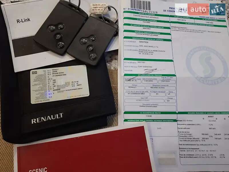 Мінівен Renault Scenic 2015 в Старокостянтинові