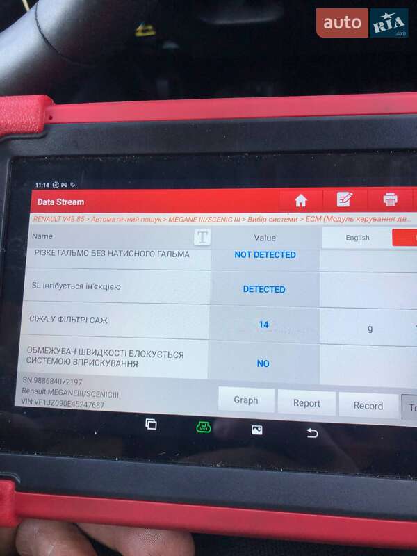 Минивэн Renault Scenic 2011 в Кропивницком