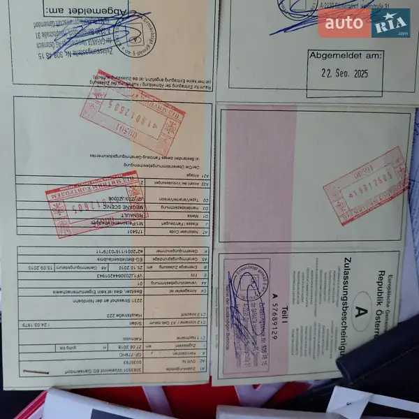 Минивэн Renault Scenic 2010 в Луцке документ 2 фото Минивэн Renault Scenic 2010 в Луцке документ