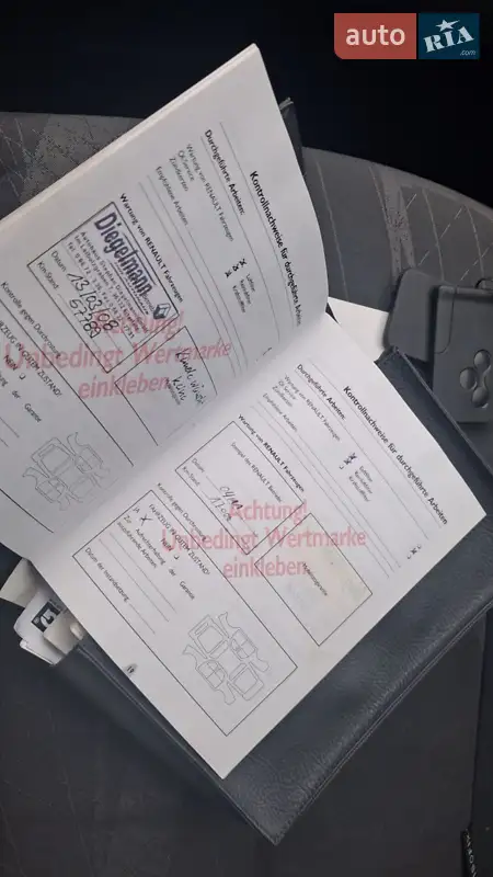 Минивэн Renault Scenic 2005 в Дубно документ