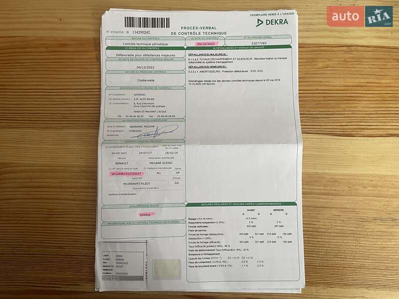 Минивэн Renault Scenic 2014 в Сумах фото 116 Минивэн Renault Scenic 2014 в Сумах