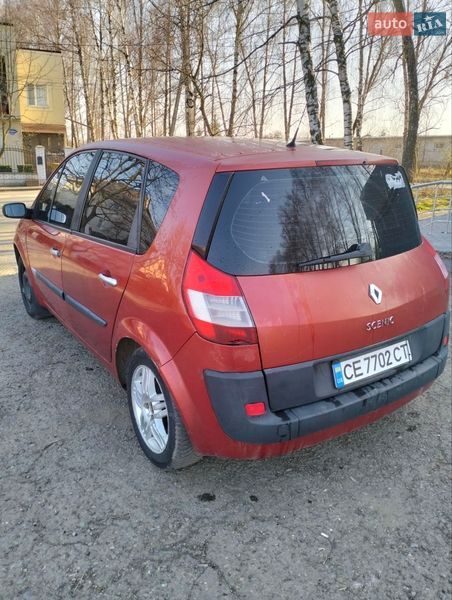 Минивэн Renault Scenic 2004 в Черновцах
