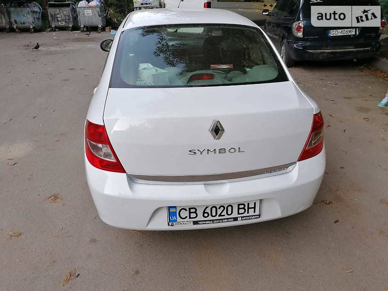 Седан Renault Symbol 2012 в Чернівцях