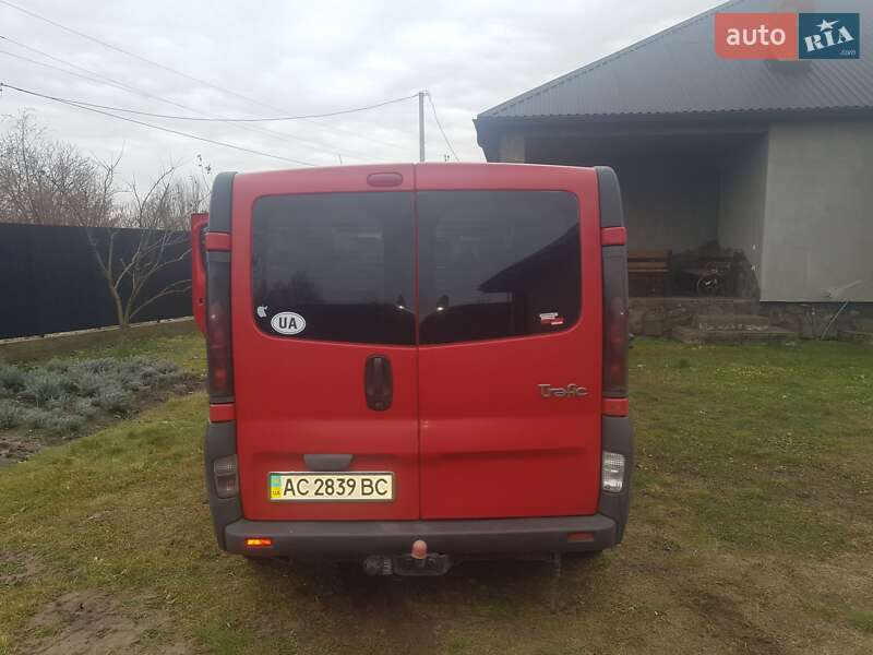Мінівен Renault Trafic 2002 в Любомлі