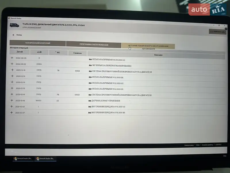 Грузовой фургон Renault Trafic 2022 в Виннице документ 3 фото Грузовой фургон Renault Trafic 2022 в Виннице документ