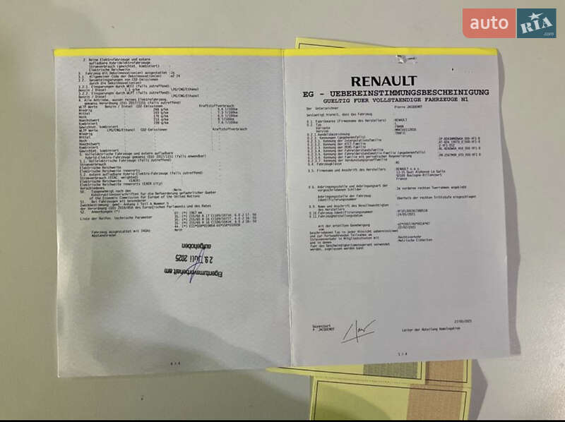 Минивэн Renault Trafic 2021 в Коломые