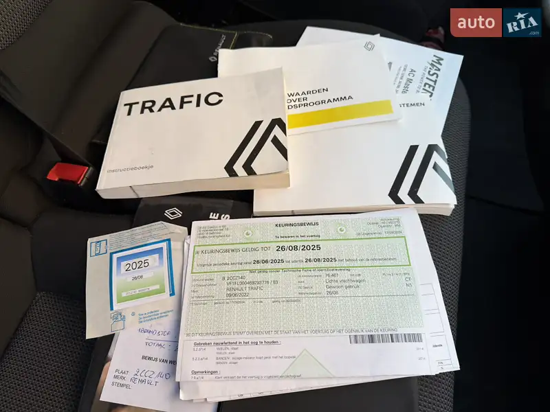 Грузовой фургон Renault Trafic 2022 в Звягеле документ