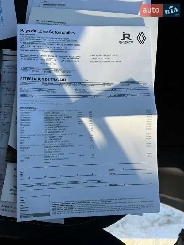 Грузовой фургон Renault Trafic 2021 в Киеве документ