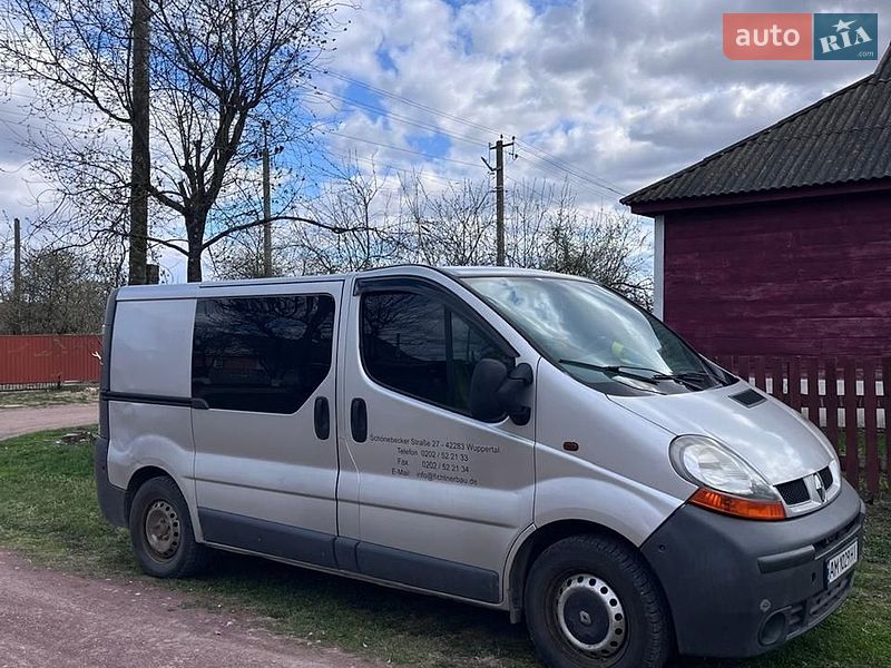 Мінівен Renault Trafic 2004 в Овручі фото 14 Мінівен Renault Trafic 2004 в Овручі