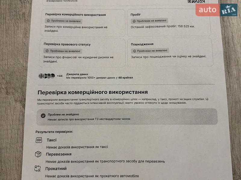 Минивэн Renault Trafic 2012 в Виннице документ