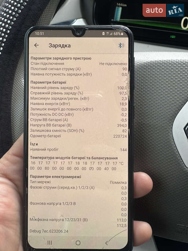 Хетчбек Renault Zoe 2013 в Кременчуці