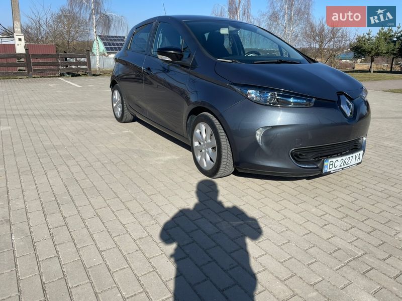 2018 Renault ZOE, VIN VF1AGVYF059323271:plate — фото 1 (autoria)