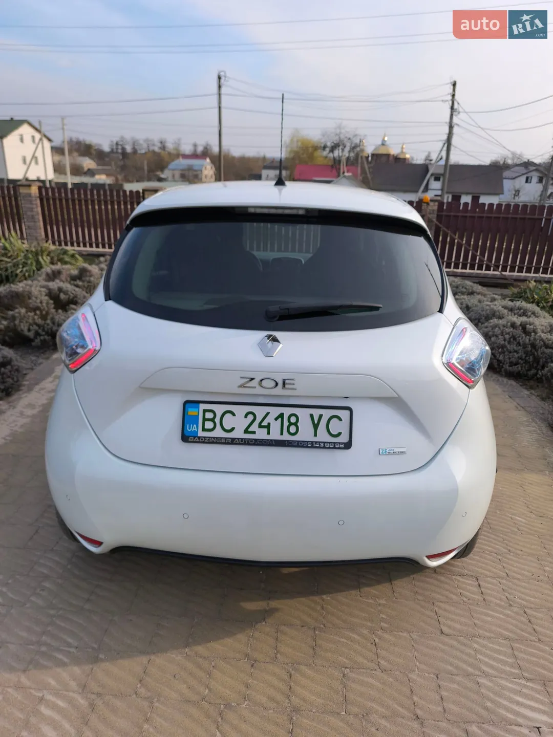 Renault Zoe 2017 VIN VF1AGVYF057355919 фото оголошення 2 з 5