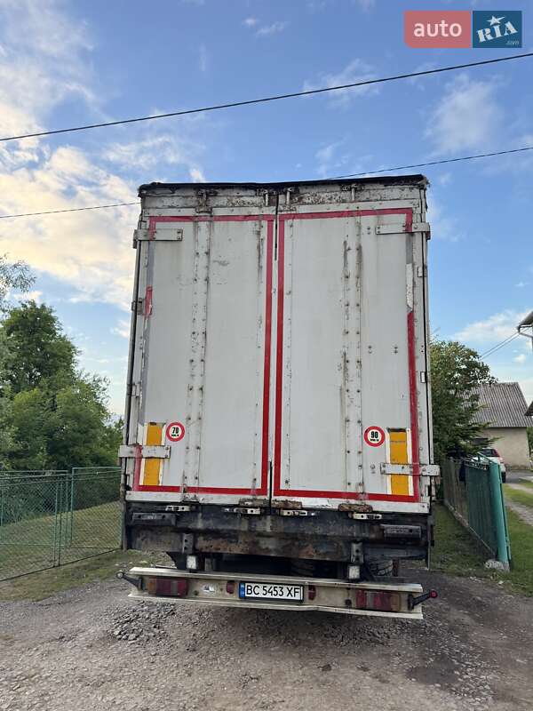 Тентованный борт (штора) - полуприцеп Renders NBPG 1996 в Жидачове