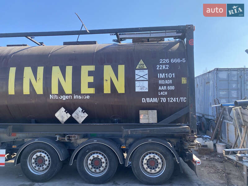 Цистерна полуприцеп Rinnen S-NA 1997 в Одессе