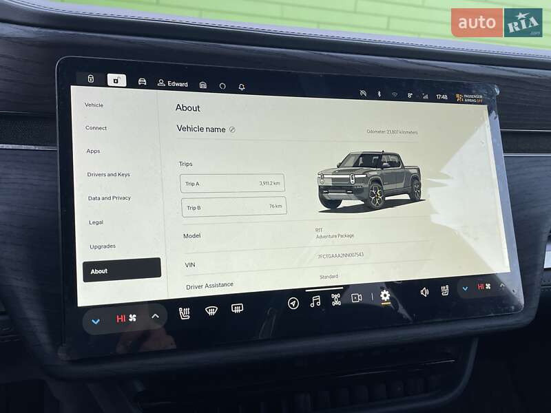 Пікап Rivian R1T 2022 в Києві