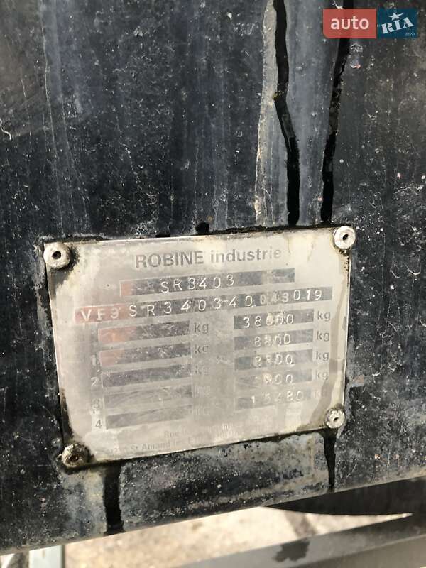 Цистерна напівпричіп Robert 6222 2004 в Прилуках