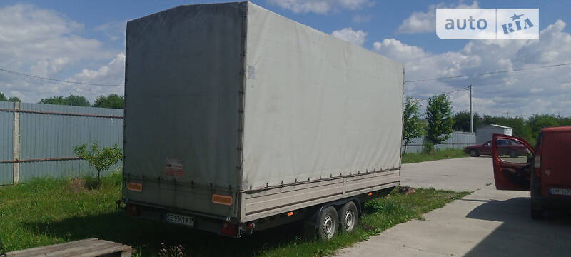 Тентованный борт (штора) - прицеп Rydwan B2600 2018 в Черновцах фото 2 Тентованный борт (штора) - прицеп Rydwan B2600 2018 в Черновцах