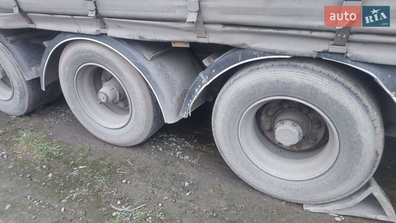Тентованный борт (штора) - полуприцеп Samro 3EC24 2001 в Ровно