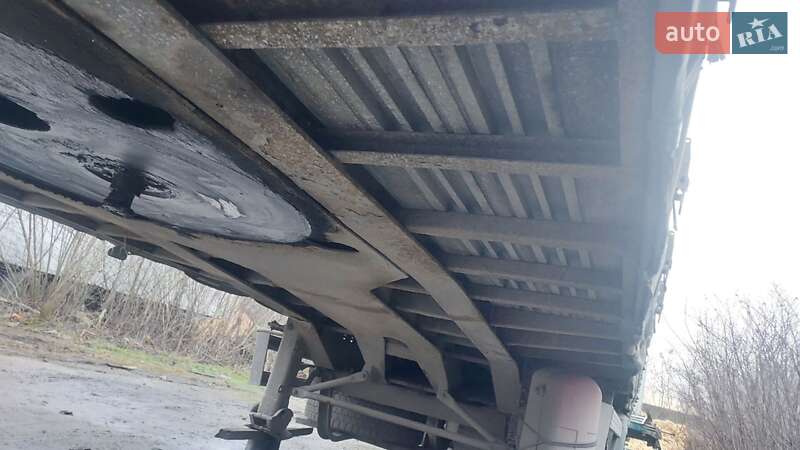 Тентованный борт (штора) - полуприцеп Samro 3EC24 2001 в Ровно