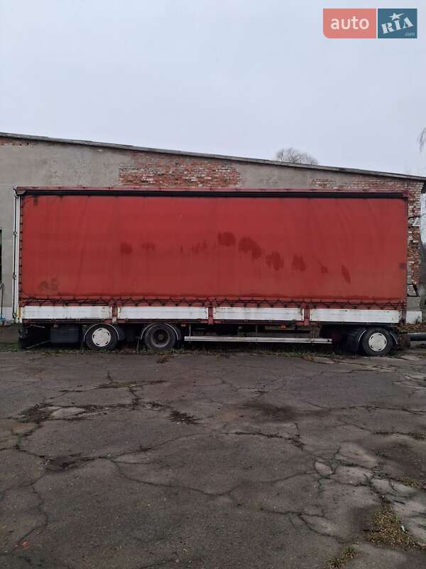 Тентованный борт (штора) - прицеп Samro RE 1999 в Лубнах