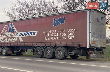 Тентованный борт (штора) - полуприцеп Samro S338SH 1999 в 