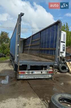 Тентованный борт (штора) - полуприцеп Samro S338SH 2001 в 