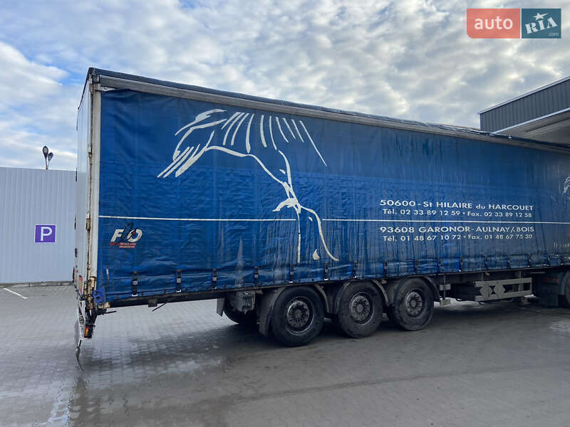 Тентованный борт (штора) - полуприцеп Samro ST 33140 2006 в Тернополе фото 4 Тентованный борт (штора) - полуприцеп Samro ST 33140 2006 в Тернополе