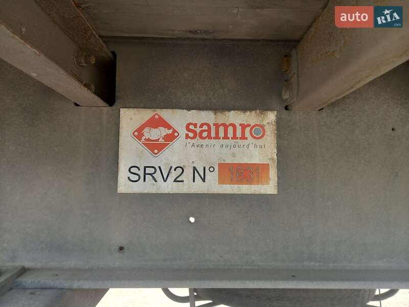 Тентований борт (штора) - напівпричіп Samro ST39WGPE 2004 в Тернополі фото 5 Тентований борт (штора) - напівпричіп Samro ST39WGPE 2004 в Тернополі