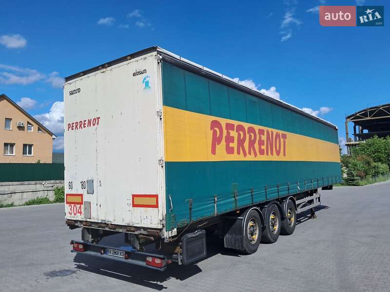 Тентований борт (штора) - напівпричіп Samro ST39WGPE 2010 в Хмельницькому фото 2 Тентований борт (штора) - напівпричіп Samro ST39WGPE 2010 в Хмельницькому