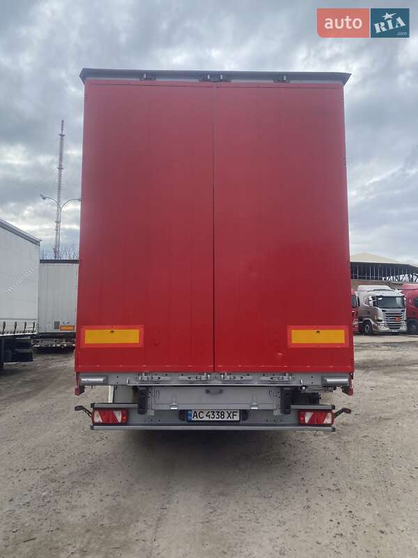 Тентованный борт (штора) - полуприцеп Samro ST39WGPE 2007 в Ковеле фото 3 Тентованный борт (штора) - полуприцеп Samro ST39WGPE 2007 в Ковеле