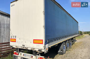 Тентованный борт (штора) - полуприцеп Samro ST 2008 в Емильчине