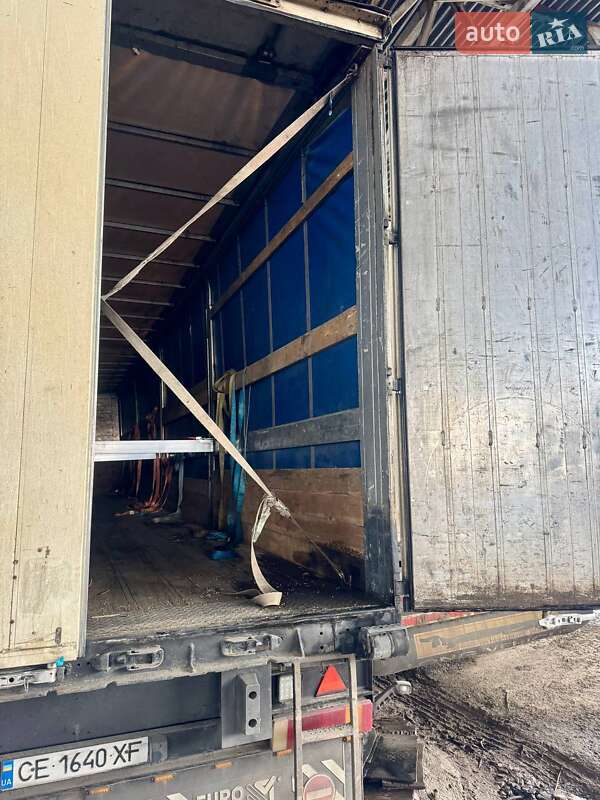 Тентованный борт (штора) - полуприцеп Samro ST 2004 в Черновцах