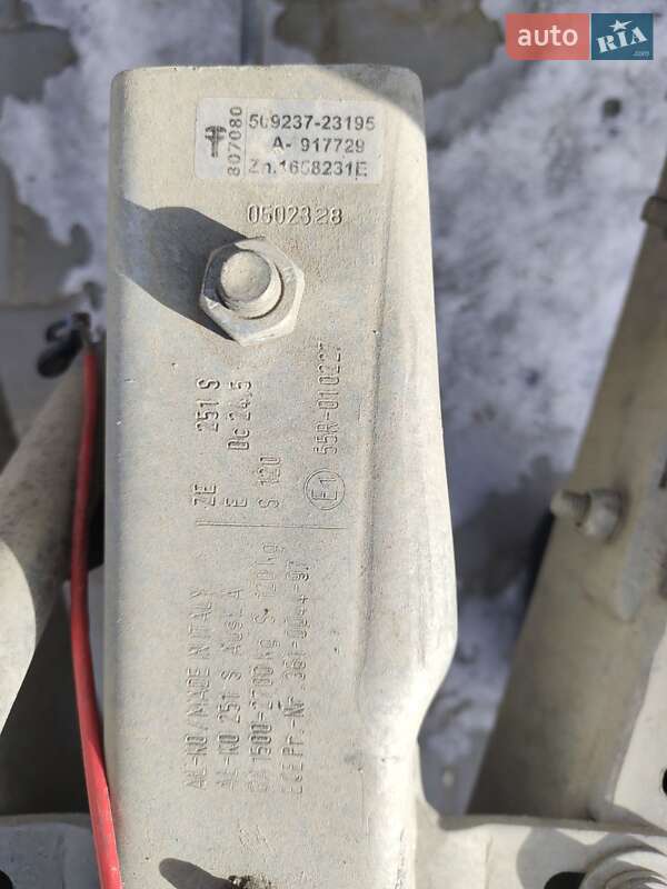 Тентованный борт (штора) - прицеп Сантей 2500 2023 в Лопатине