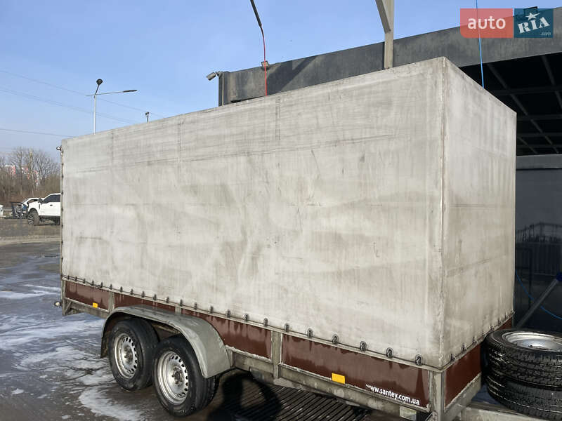 Тентованный борт (штора) - прицеп Сантей 3400 2017 в Львове
