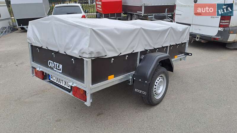 Легковой прицеп Сантей 750-111 2021 в Броварах фото 2 Легковой прицеп Сантей 750-111 2021 в Броварах