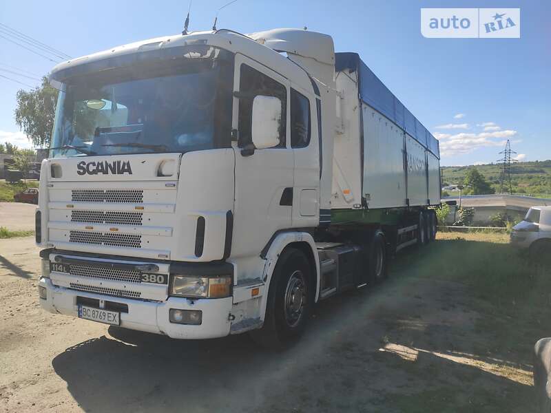 Зерновоз Scania 114 2000 в Золочеве